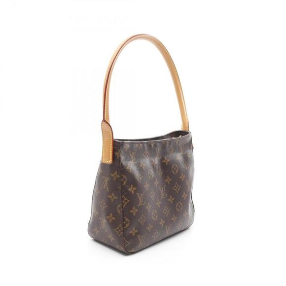 LOUIS VUITTON Brown Monogram Leather Looping MM Shoulder Bag - Picture 3 of 10